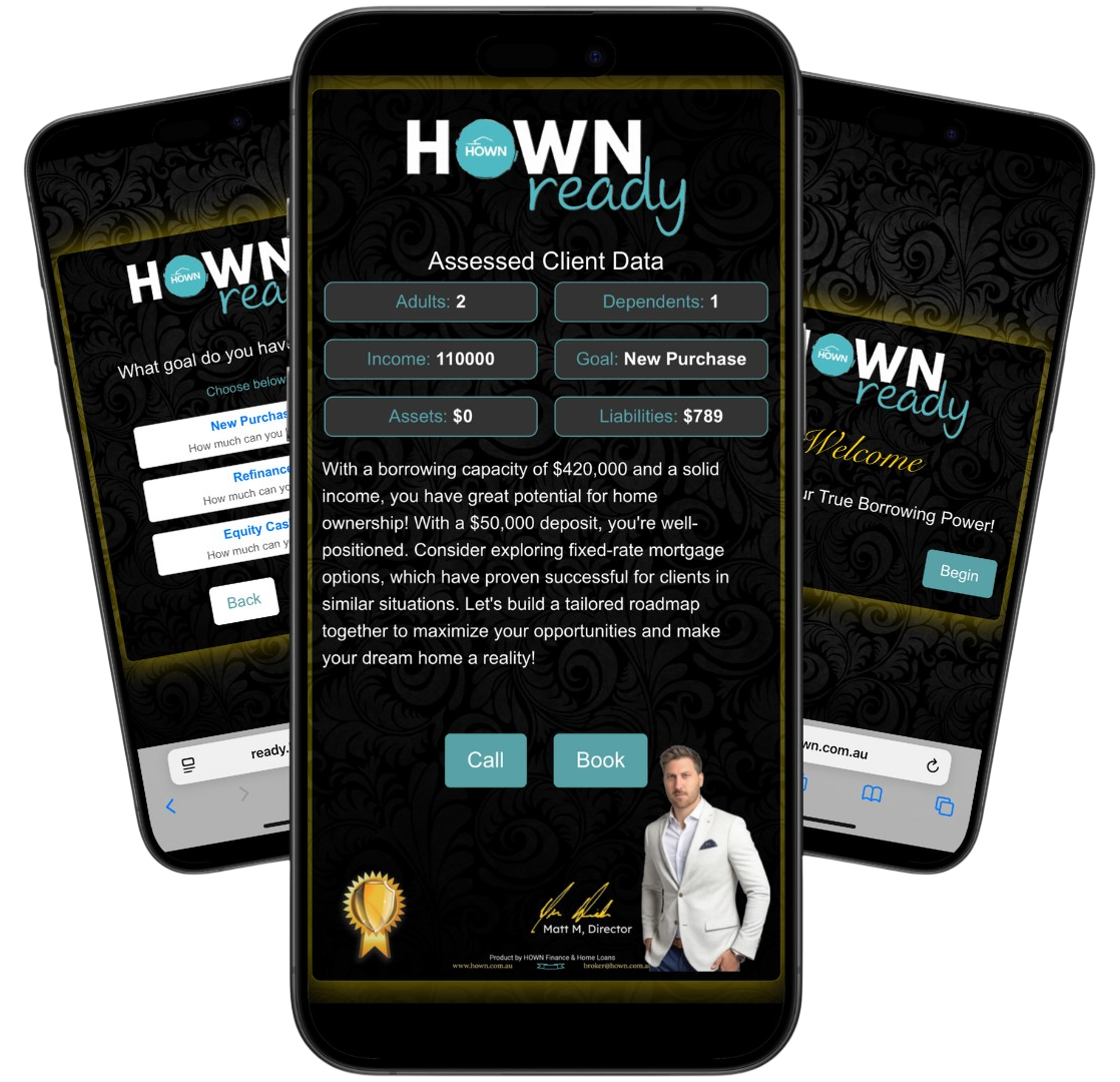 HOWNready mobile app